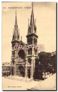 Charleville - L & # 39Eglise - Old Postcard