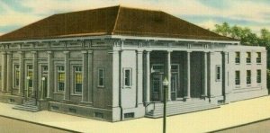 Postcard Early View of Post Office i Sumter, S.C.           R5