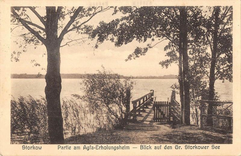 BG19241 storkow partie am agfa erholungsheim gr storkower see germany