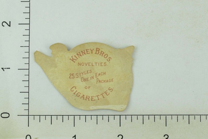 1880's Kinney Bros Cigarettes Victorian Trade Card #2 P135 