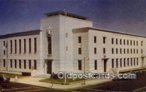 US Post Office Fresno CA USA Post Office 1956 postal used 1956