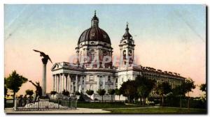 Old Postcard Torino Basilica di Superga