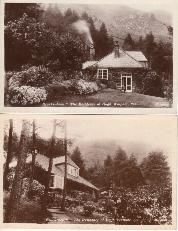 The Residence of English novelist Hugh Walpole Brackenburn Lake District Cumbria 