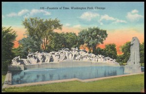 Fountain of Time, Washington Park, Chicago, ILL