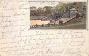 TERRACES CENTRAL PARK NEW YORK POSTCARD 1903