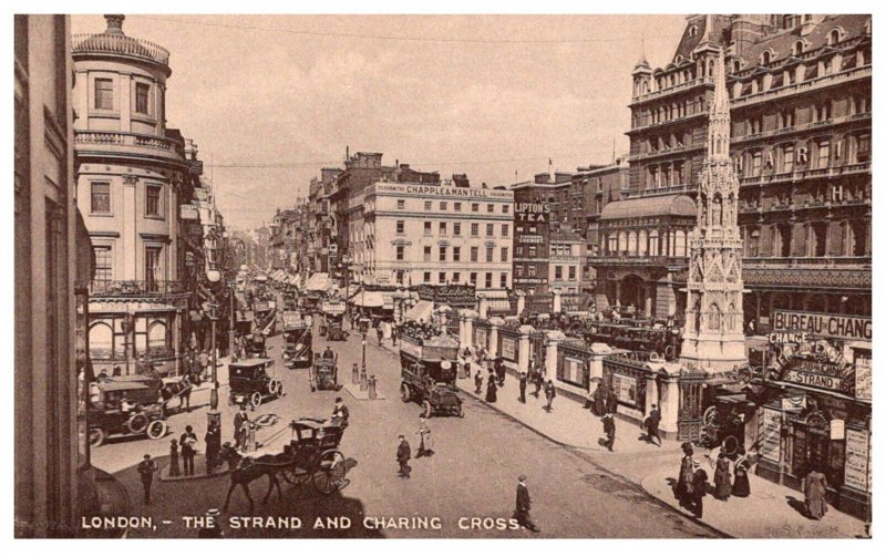 England  London  The Strand and Charing Cross