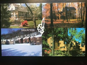 Vintage Postcard 1980's Shawnee Village (Inn) Shawnee on the Delaware PA