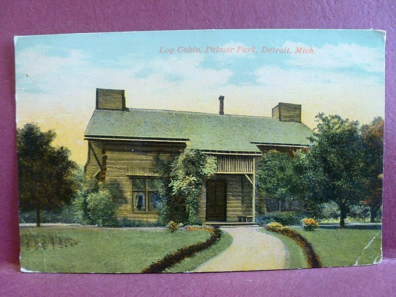 Old postcard Palmer Park, Detroit, MI