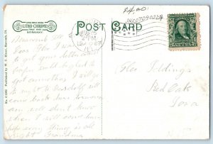 Macomb Illinois IL Postcard Western Illinois State Normal School 1907