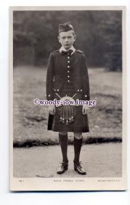 r1658 - Prince Henry of Wales later became Duke of Gloucester - postcard