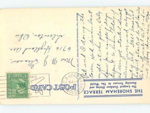 Linen SHOREHAM TERRACE RESTAURANT Washington DC B9854