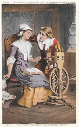 John Alden 1599 - 1687  crew member on the Mayflower