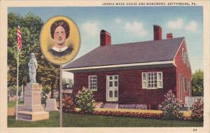 Pennsylvania Gettysburg Jennie Wade House And Monument