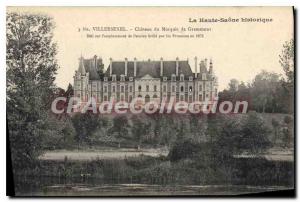 Postcard Old Villersexel Chateau du Marquis de Grammont