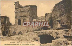 Postcard Ancient Orange Theater Romain (South Coast) Excavations under Execut...