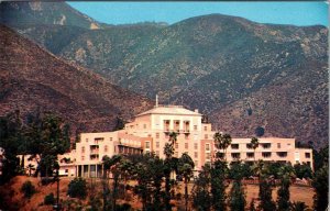 San Bernardino, CA California  ARROWHEAD SPRINGS HOTEL  ca1950's Chrome Postcard