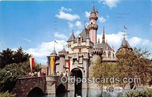 Sleeping Beauty Castle Magic Kingdom, Walt Disney World, FL, USA 1966 light p...