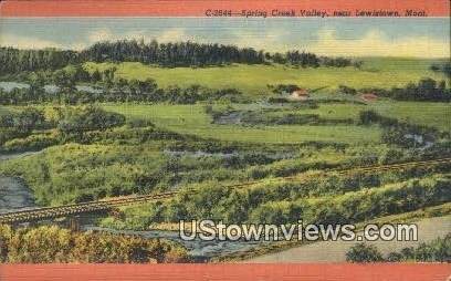 Spring Creek Valley in Lewistown, Montana