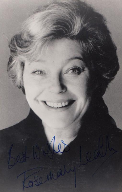 Rosemary Leach The SOS Titanic Movie Hand Signed Photo