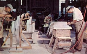 Stone Carvers - Vermont Marble Co., Proctor, VT