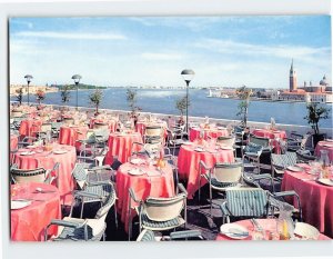 Postcard Roof Dining Terrace, Hotel Danieli Excelsior, Venice, Italy
