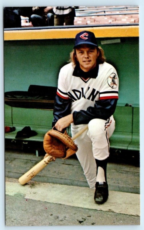 3 Postcards CLEVELAND INDIANS Baseball Players DAVE DUNCAN, Leron Lee 1970s