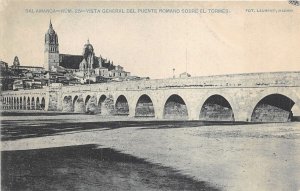 Lot 73 general view of the Roman bridge over the Tormes spain salamanca