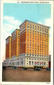 Postcard HOTEL SCENE Toledo Ohio OH AL4672