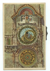 Postcard Praha Staromestsky Orloj Patisk Vyhrazen Dial Vtg. Standard View Card