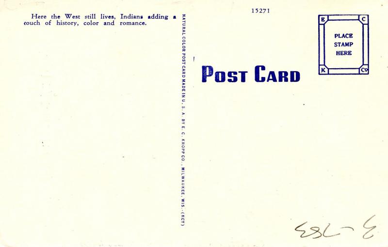 MI - Manistique. Indian Papoose