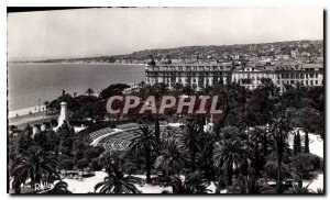 Old Postcard The French Riviera Nice Jardin Albert Theater de Verdure and hot...