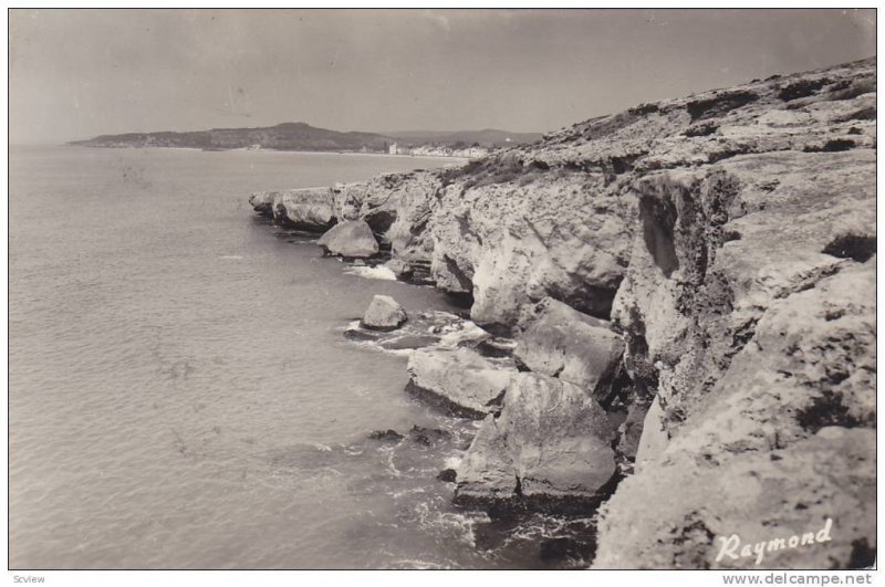 RP, Un Aspecto De La Costa, Altafulla (Catalonia), Spain, PU-1960