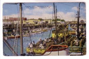 Men on Fishing Fleet, San Francisco, California, Used 1952