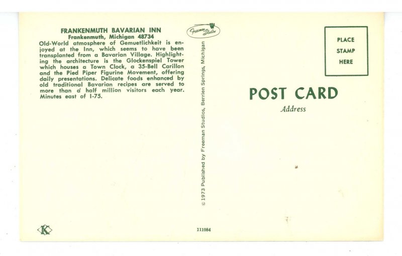 MI - Frankenmuth. Bavarian Inn 