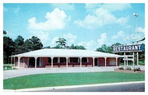 Postcard RESTAURANT SCENE Dothan Alabama AL AU4356