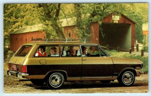 Car Advertising 1970 Buick's OPEL KADETT Wagon ~ Cal Wible - Medina OH Postcard