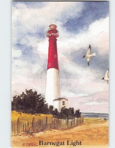 Postcard Barnegat Light New Jersey USA