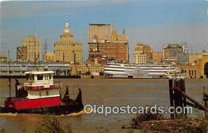 New Orleans Mississippi River Ship Unused 