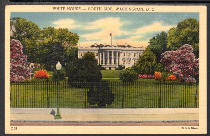 South Side,White House,Washington,DC BIN