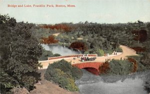 Bridge & lake  Boston, Massachusetts  