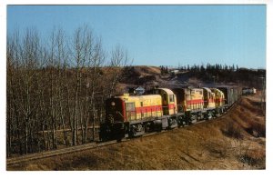 Roberval & Saguenay Railway Train, Port Alfred, Quebec, 1969