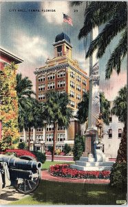 Postcard MONUMENT SCENE Tampa Florida FL AI5901