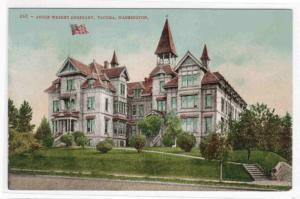 Wright Seminary Tacoma Washington 1910c postcard