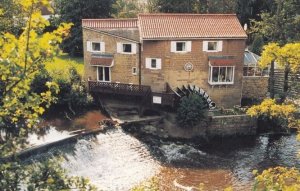 Knaresborough Water Wheel River Nidd Large Postcard