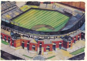 Camden Yards Baseball Stadium - Baltimore MD, Maryland - Artist Jonathan Fuqua