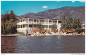 Exterior,  Sun Beach Motel,  Osoyoos,  B.C.,  Canada,  40-60s