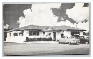Vintage 1950's Postcard Old Auto Hickory House Restaurant St. Augustine Florida