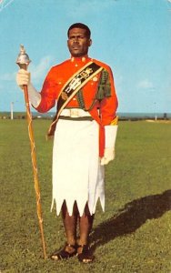 Drum Major, Sgt Epeli Rayawa, Fiji Military Forces Fiji 1972 