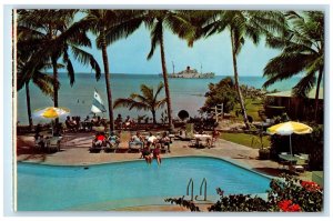 c1950's Golden Head Hotel Pool Ocho Rios Jamaica BWI Unposted Postcard