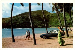 Hanauma Bay Beach Park, Oahu HI Postcard I61